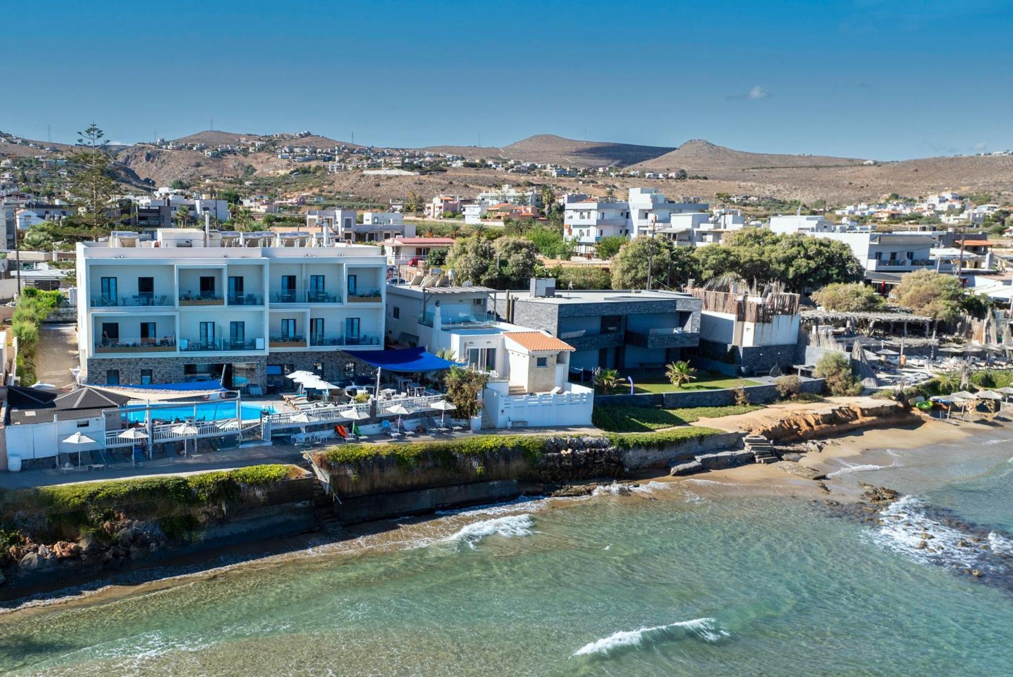 Sunset Beach Hotel Kokkini Hani Dış mekan fotoğraf